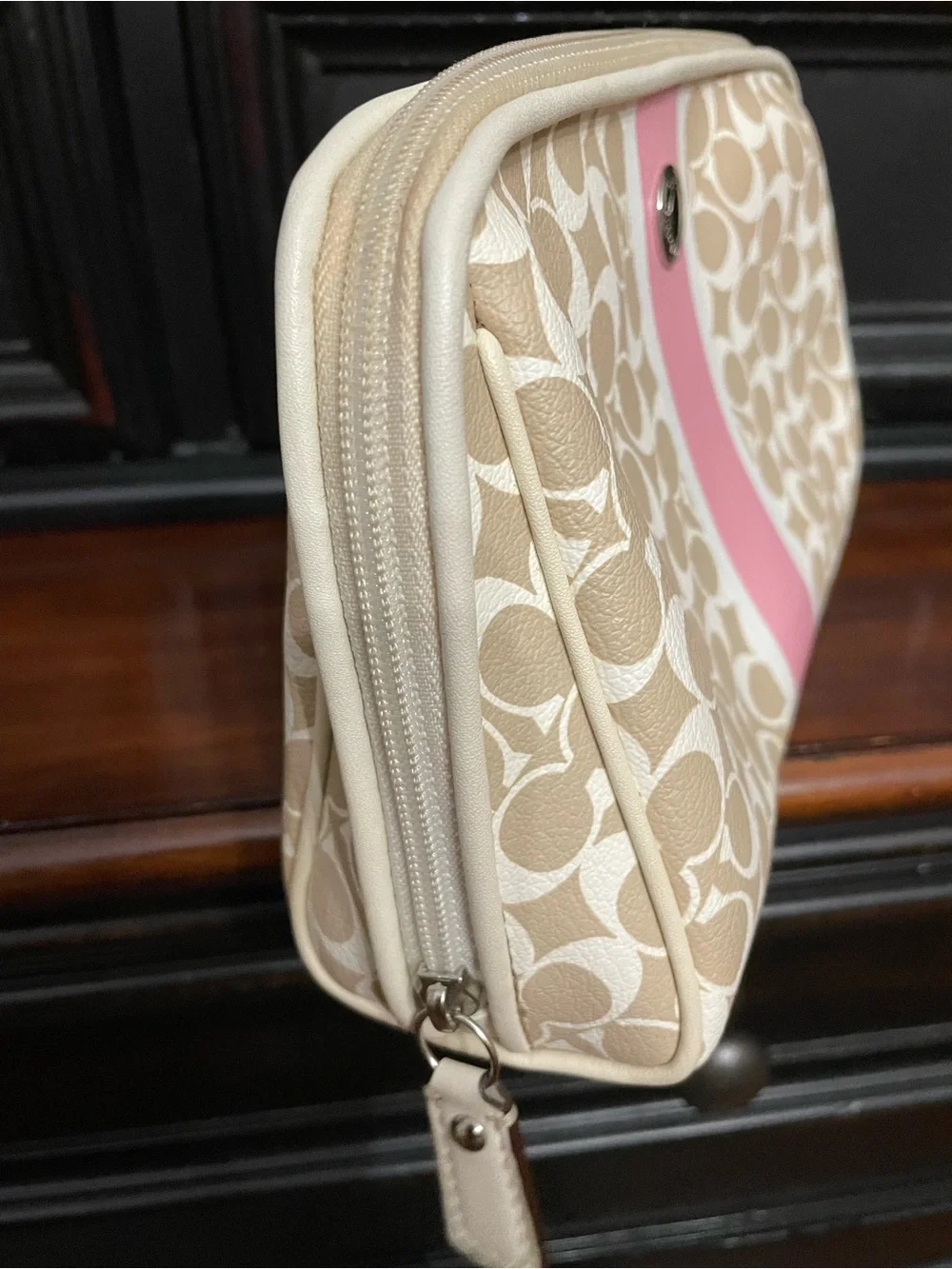 Coach cosmetic case